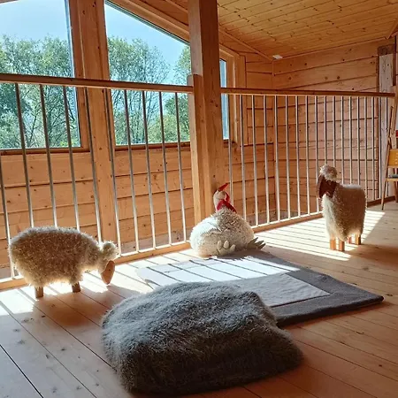Superb Modern Chalet With 12 Possible Beds In The Middle Of The Countryside La Bastide-de-Serou